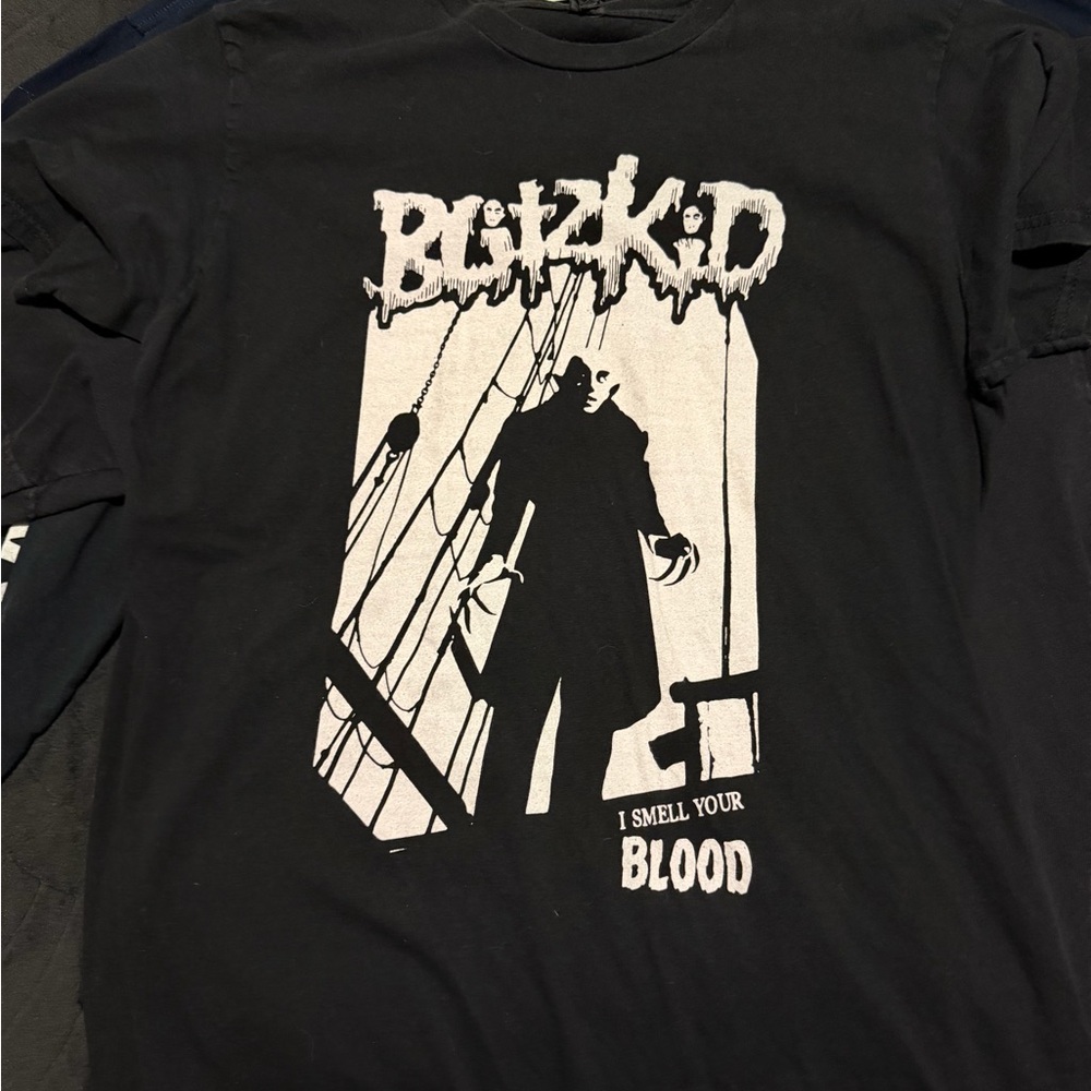 Blitzkid Black Graphic T-Shirt